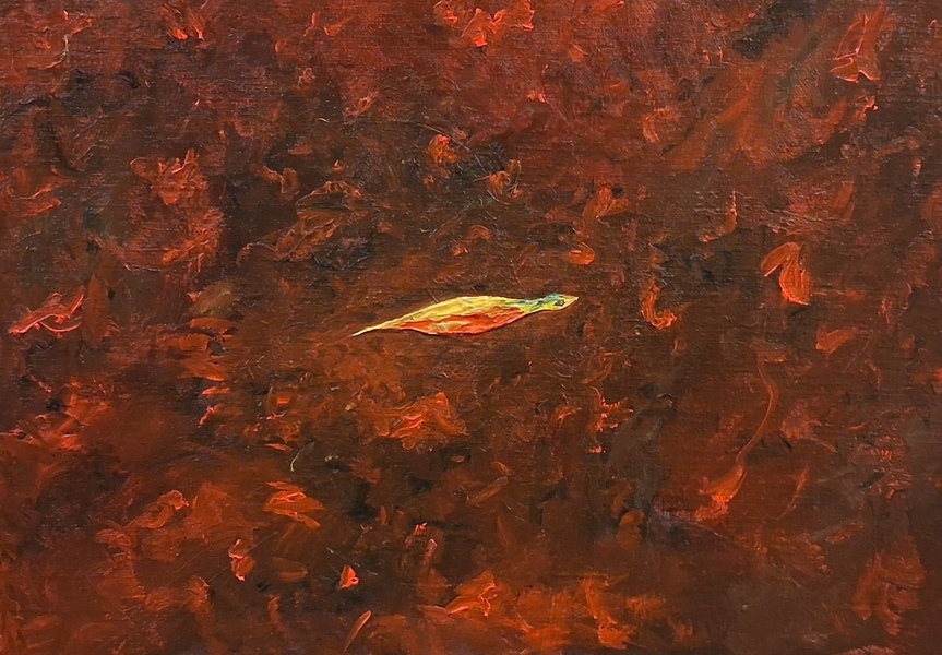 Peinture - Enfer ou ciel, qu'importe - Huile sur toile - 2026