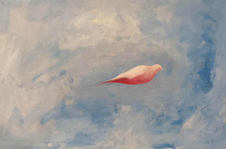 Peinture - Le très haut - Huile sur toile - 2026