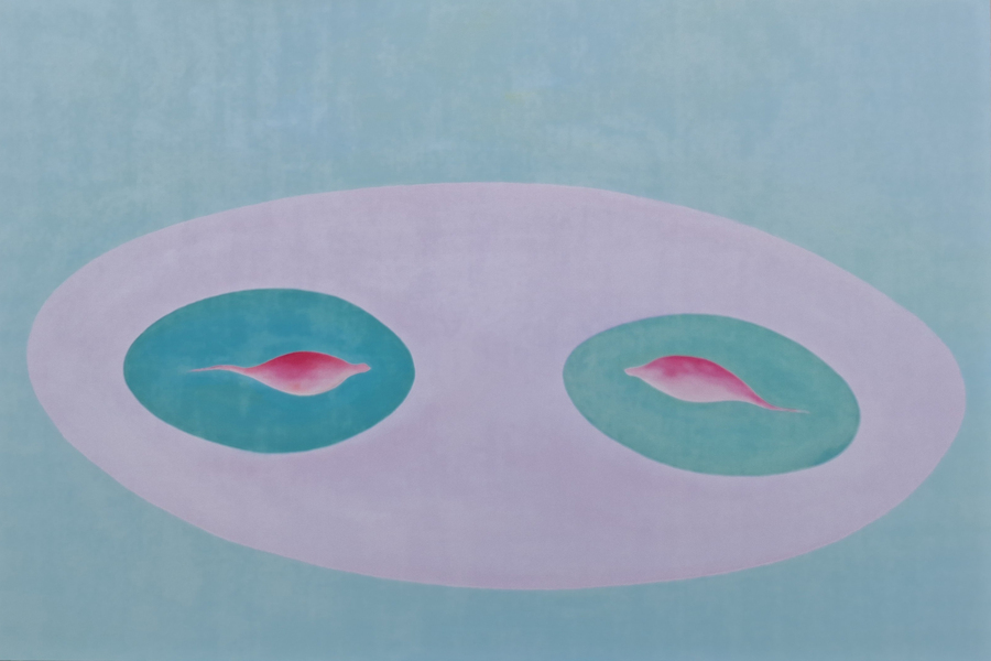 Peinture - Le grand névrosé a l'épreuve de son miroir - Huile sur toile - 2026