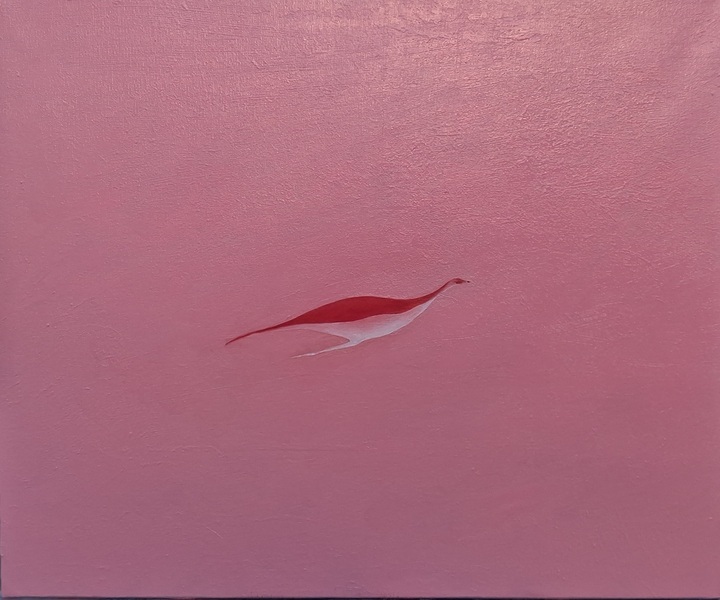 Peinture - Décoller - Huile sur toile - 2026