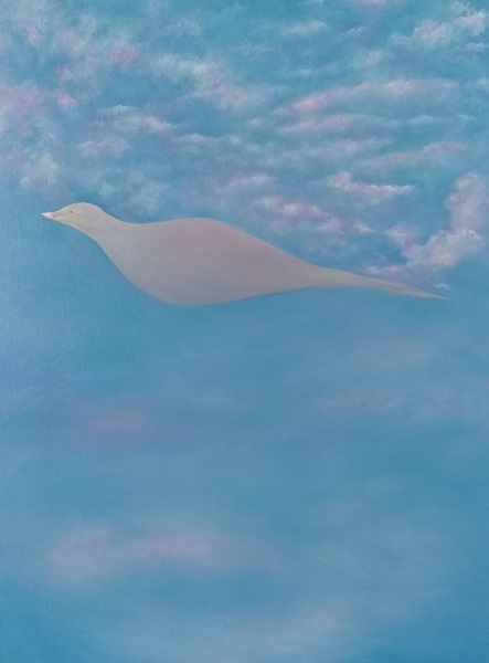 Peinture - Le porteur d'eau - Huile sur toile - 2026